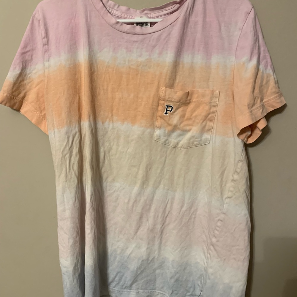 Pink by Victoria’s Secret tee shirt the dye